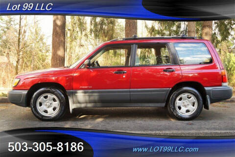 1999 Subaru Forester for sale at LOT 99 LLC in Milwaukie OR