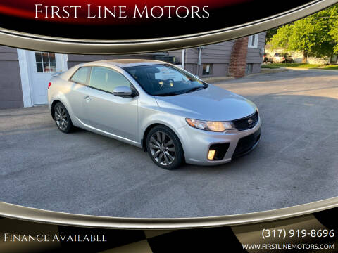 2013 Kia Forte Koup for sale at First Line Motors in Jamestown IN