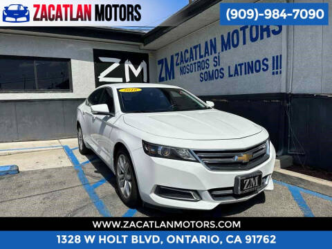 2016 Chevrolet Impala for sale at Ontario Auto Square in Ontario CA
