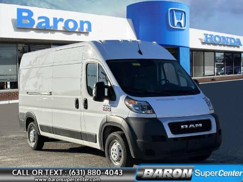 2022 RAM ProMaster for sale at Baron Super Center in Patchogue NY