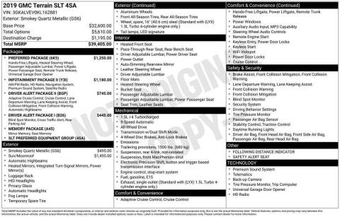 2019 GMC Terrain SLT