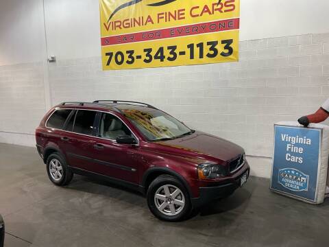 2005 Volvo XC90 for sale at Virginia Fine Cars in Chantilly VA