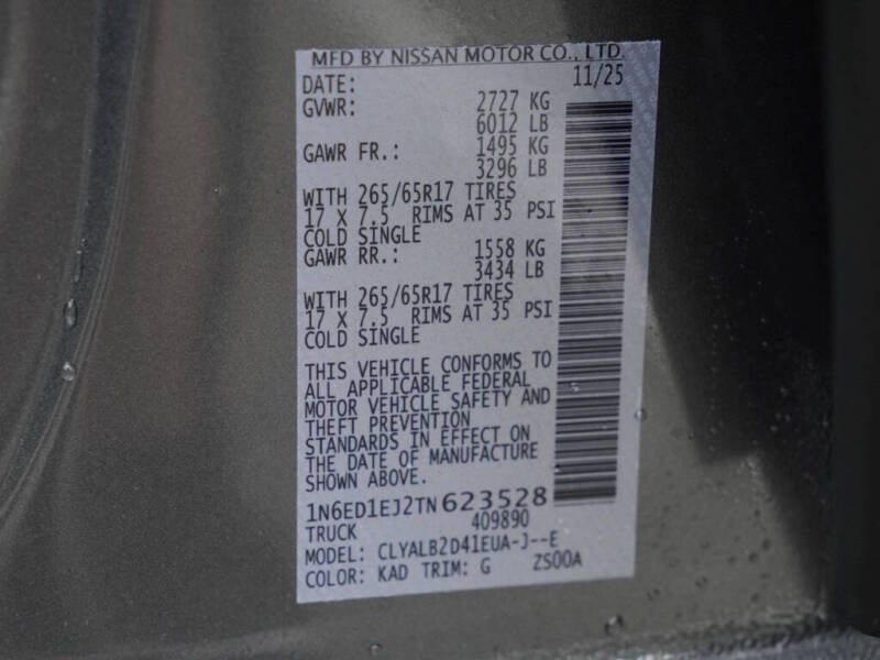 2026 Nissan Frontier