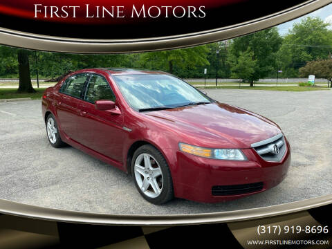2004 Acura TL for sale at First Line Motors in Brownsburg IN