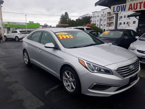 2017 Hyundai Sonata for sale at Low Auto Sales in Sedro Woolley WA