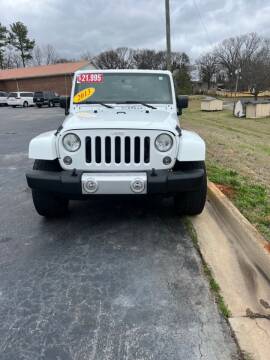 2014 Jeep Wrangler Unlimited for sale at Mike Lipscomb Auto Sales in Anniston AL