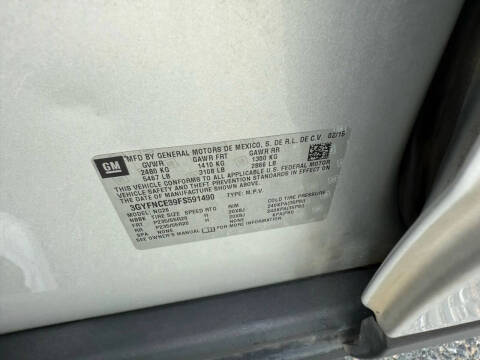 2015 Cadillac SRX Performance Collection