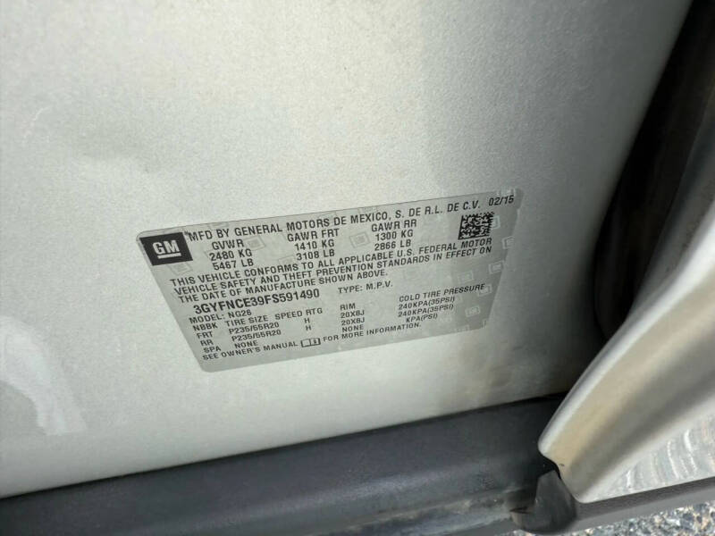 2015 Cadillac SRX Performance Collection