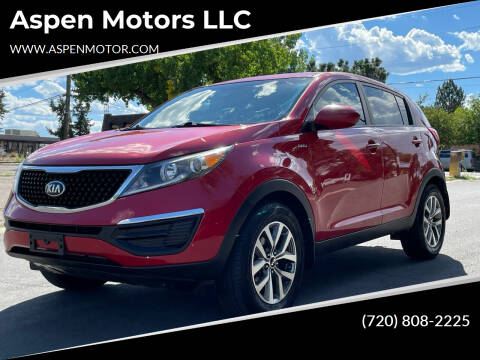 2014 Kia Sportage for sale at Aspen Motors LLC in Denver CO