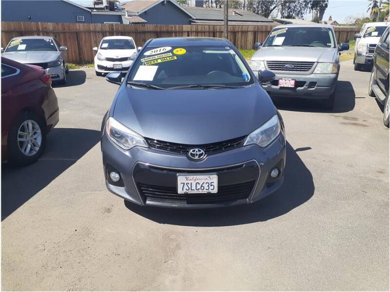 2016 Toyota Corolla for sale at MAS AUTO SALES in Riverbank CA