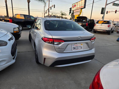 2021 Toyota Corolla for sale at E and M Auto Sales in Bloomington CA