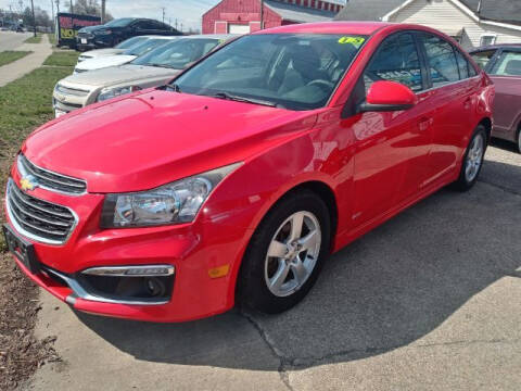 2015 Chevrolet Cruze for sale at MIDWESTERN AUTO SALES        "The Used Car Center" in Middletown OH
