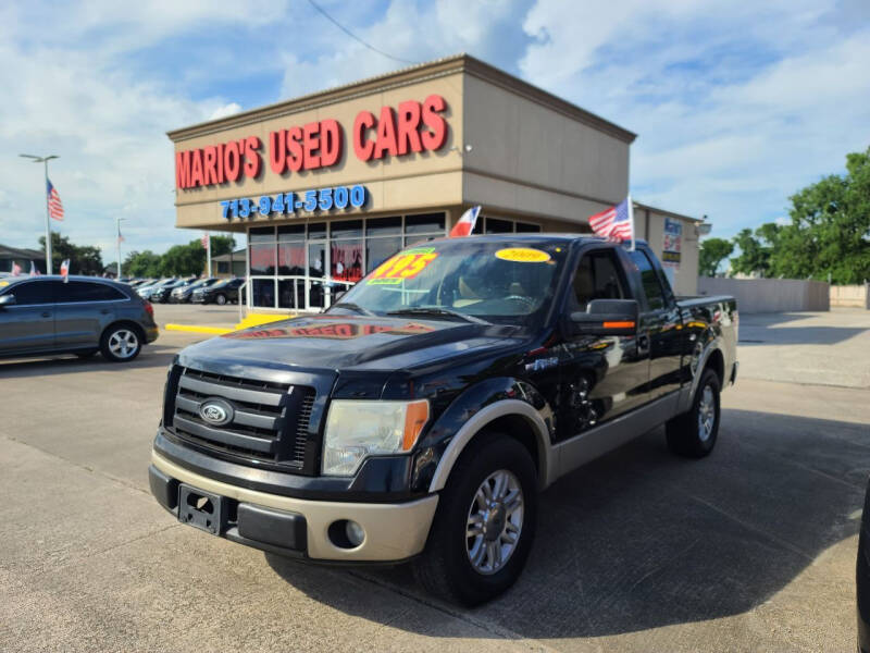 Used 2009 Ford F-150 Lariat with VIN 1FTRX12V89FB35223 for sale in Houston, TX