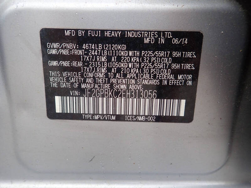 2014 Subaru XV Crosstrek Hybrid Touring