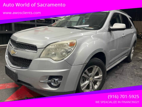 2013 Chevrolet Equinox for sale at Auto World of Sacramento - Elder Creek location in Sacramento CA