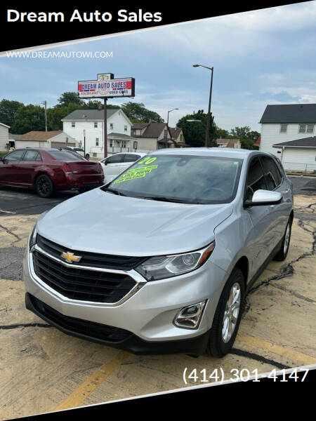 2020 Chevrolet Equinox for sale at Dream Auto Sales in South Milwaukee WI