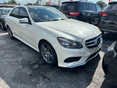 2014 Mercedes-Benz E-Class for sale at America Auto Wholesale Inc in Miami FL