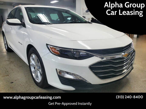 2019 Chevrolet Malibu for sale at Alpha Group Car Leasing in Redford MI