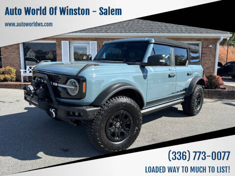 2022 Ford Bronco Wildtrak Advanced