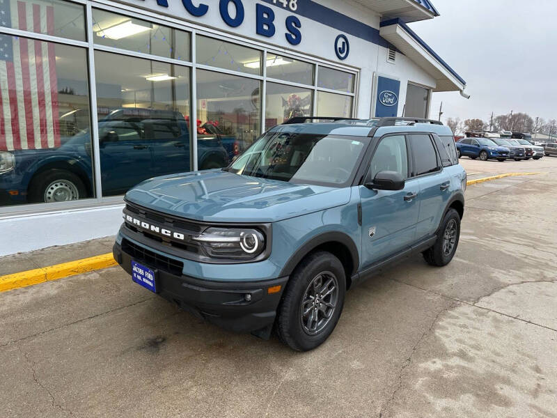 Used 2023 Ford Bronco Sport Big Bend with VIN 3FMCR9B64PRD93886 for sale in Saint Paul, NE