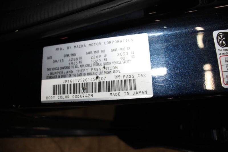 2016 Mazda MAZDA6 i Touring