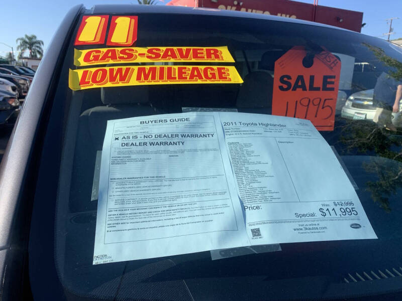 2011 Toyota Highlander