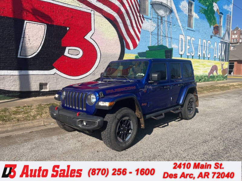 2018 Jeep Wrangler Unlimited for sale at D3 Auto Sales in Des Arc AR