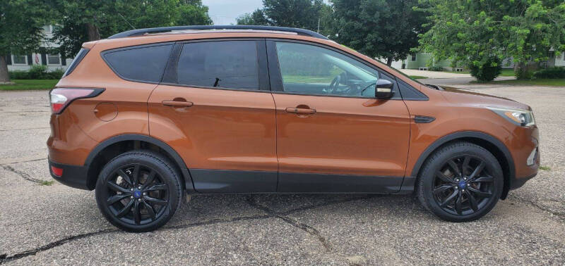 Used 2017 Ford Escape Titanium with VIN 1FMCU9JD3HUE56954 for sale in Milbank, SD