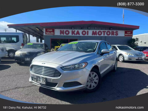 2014 Ford Fusion for sale at No Ka Oi Motors in Kahului HI