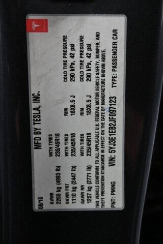 2018 Tesla Model 3 Long Range