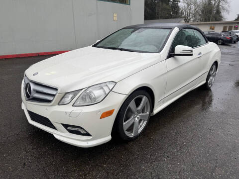 2011 Mercedes-Benz E-Class for sale at Mudarri Motorsports in Kirkland WA