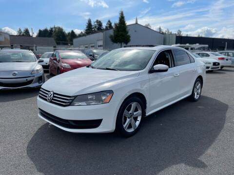 2013 Volkswagen Passat for sale at Alhamadani Auto Sales-Tacoma in Tacoma WA
