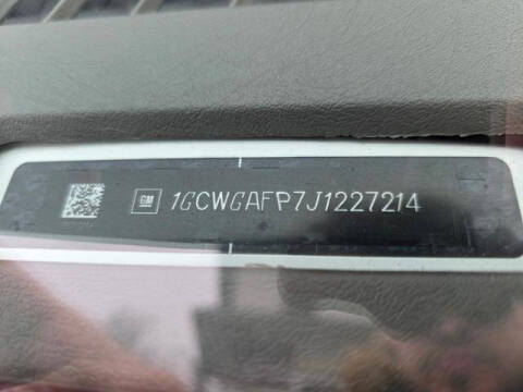 2018 Chevrolet Express 2500