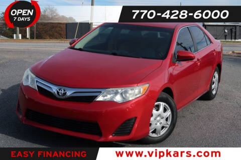 2013 Toyota Camry for sale at VIP Kars/Smart Auto Finance in Marietta GA
