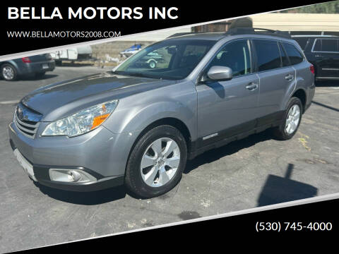 2010 Subaru Outback for sale at BELLA MOTORS INC in Auburn CA