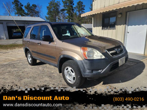 2002 Honda CR-V for sale at Dan's Discount Auto in Lexington SC