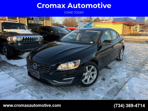 2014 Volvo S60 for sale at Cromax Automotive in Ann Arbor MI