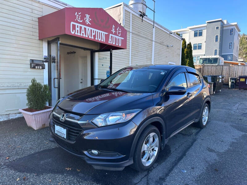 2016 Honda HR-V for sale at Champion Auto LLC in Quincy MA