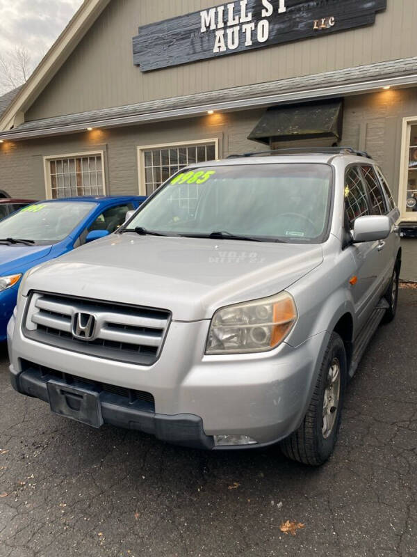 2007 Honda Pilot for sale at MILL STREET AUTO SALES LLC in Vernon CT