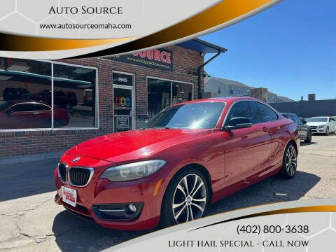 2015 BMW 2 Series for sale at Auto Source in Ralston NE