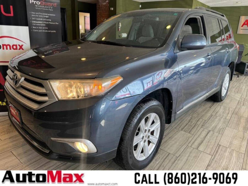 2011 Toyota Highlander for sale at AutoMax in West Hartford CT
