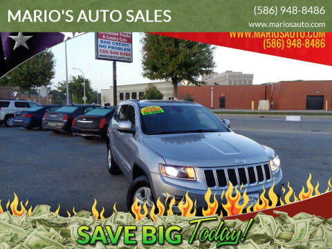 2016 Jeep Grand Cherokee for sale at MARIO'S AUTO SALES in Mount Clemens MI