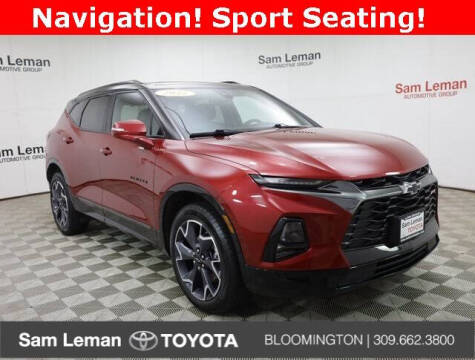 2022 Chevrolet Blazer for sale at Sam Leman Toyota Bloomington in Bloomington IL