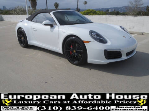 2018 Porsche 911 for sale at European Auto House in Los Angeles CA