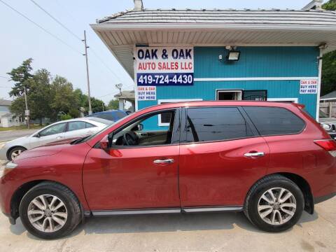 2014 Nissan Pathfinder for sale at Oak & Oak Auto Sales in Toledo OH