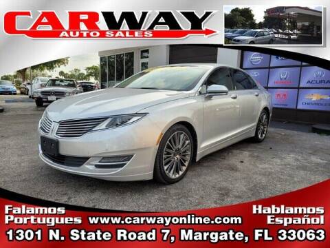 2013 Lincoln MKZ for sale at CARWAY Auto Sales - Oakland Park in Oakland Park FL