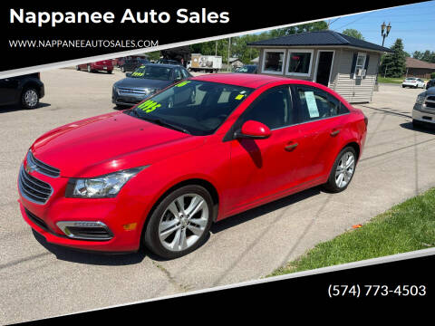 2016 Chevrolet Cruze Limited for sale at Nappanee Auto Sales in Nappanee IN