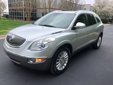 2012 Buick Enclave for sale at A&M Enterprises in Concord NC