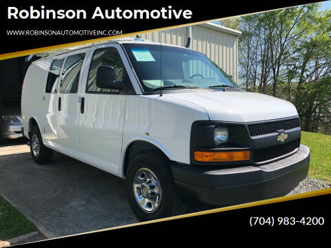 2012 Chevrolet Express Cargo for sale at Robinson Automotive in Albemarle NC