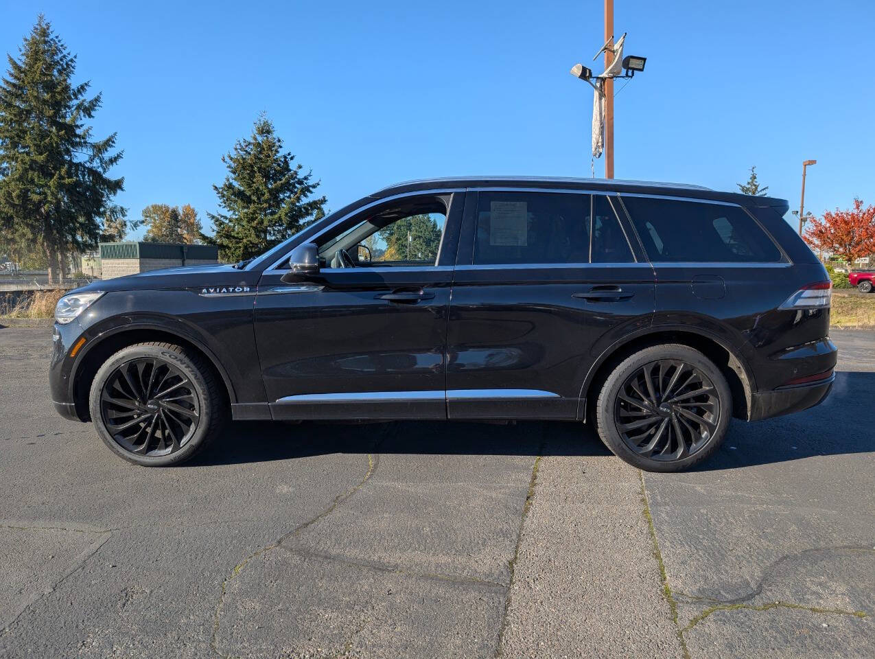 used 2022 Lincoln Aviator car, priced at $36,999